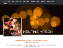 Tablet Screenshot of melaniemason.com